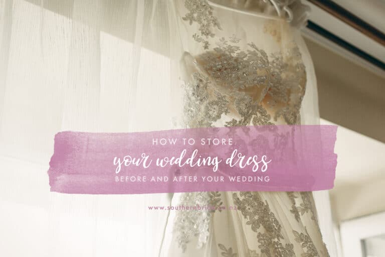 How to Store Your Wedding Dress Before & After Your Wedding