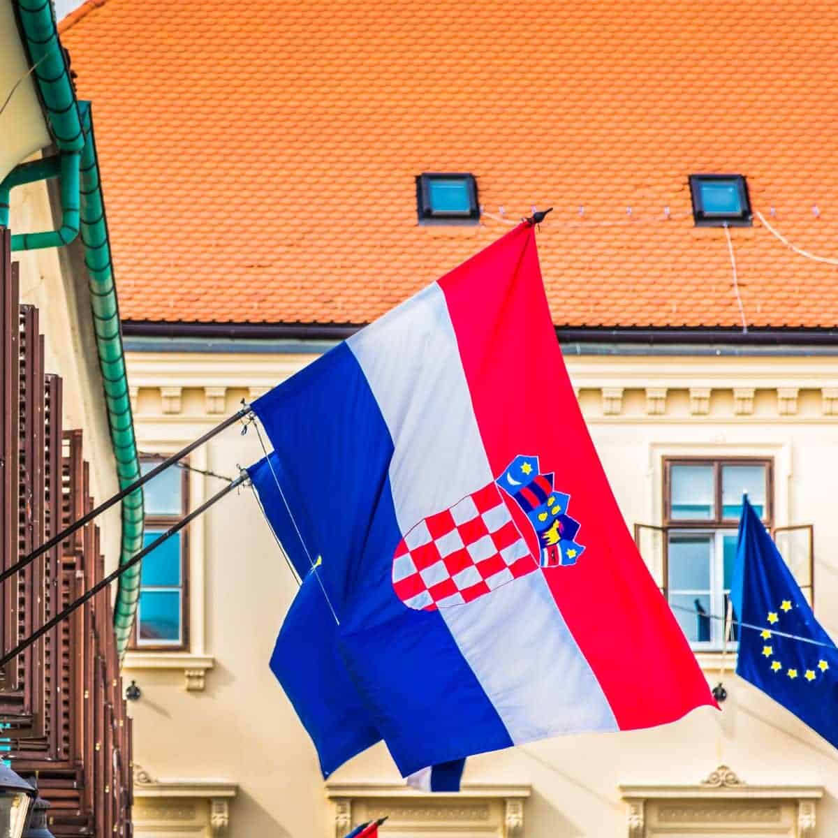 croatian flag.