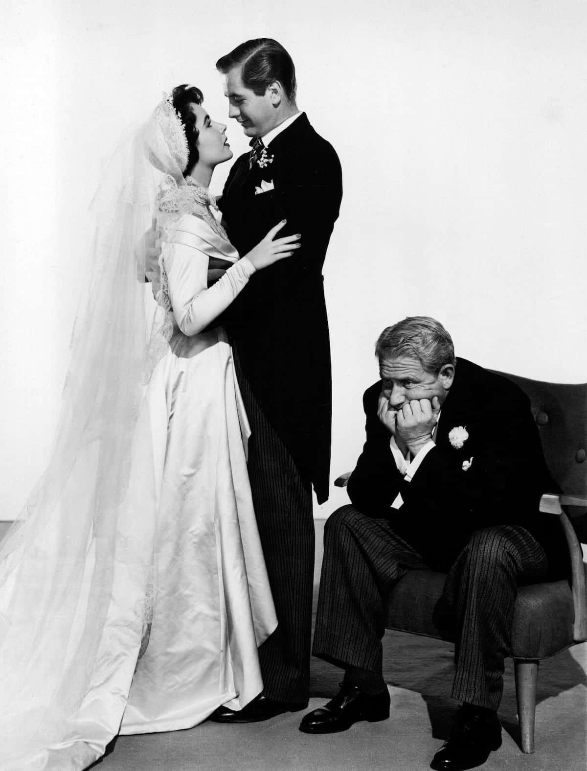HBRD7T FATHER OF THE BRIDE, Elizabeth Taylor, Don Taylor, Spencer Tracy, 1950